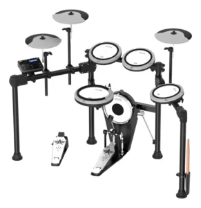 Bateria Eletrônica Aroma TDX-23 II - Mesh / Bluetooth Preto e Branco — Análises Tech